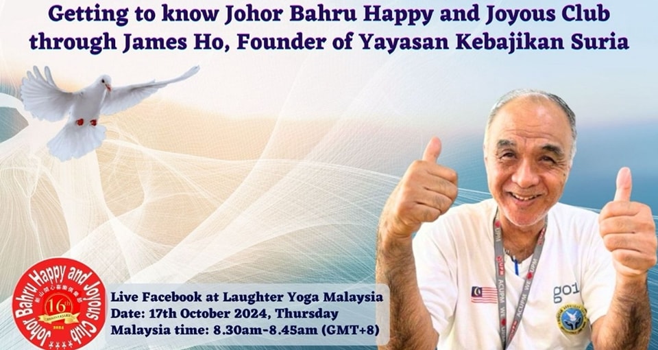 Live streaming with Johor Bahru Happy and Joyous Club YSJB 2024 Oct